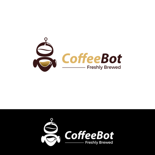 CoffeeBot need a strong and powerful logo Design by Niel's