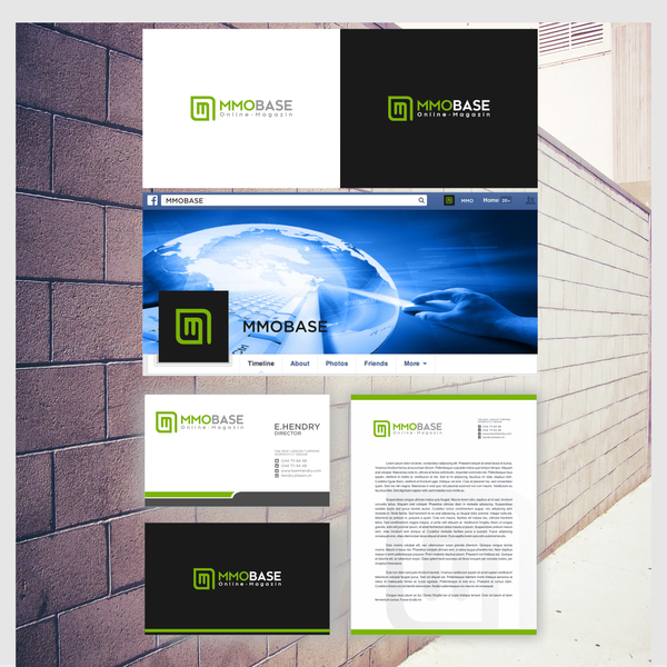 Design by Calypso♣ titled "spesial logo . anda cover facebook, letter head , bussiness card "