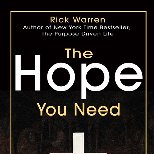 Design Rick Warren's New Book Cover Design réalisé par Giotablo