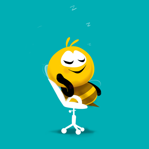 Create a bee mascot for Portalbuzz ad campaigns Ontwerp door Manoj Kharade