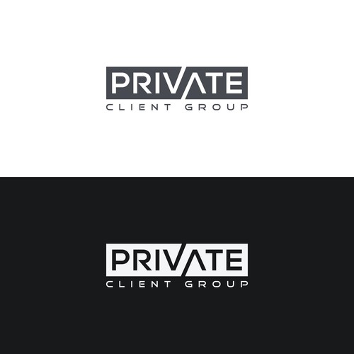 Private Client Group Design réalisé par GraphicAjwa