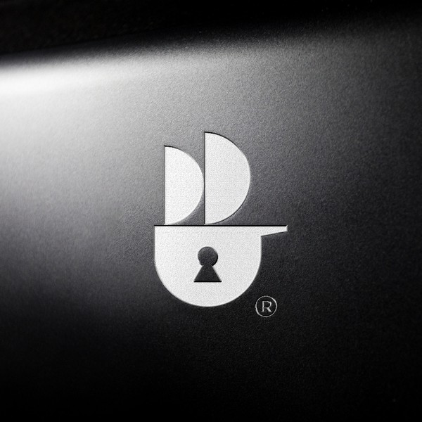 Logo and brand identity for cyber security company