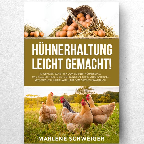 Chicken Farming Book Cover Design by ryanurz