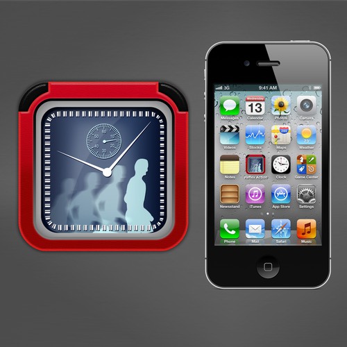 Create an iPhone app icon Design by Fenhrir