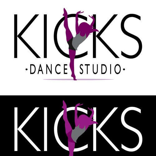 Kicks Dance Studio needs a new logo Ontwerp door SHANAshay