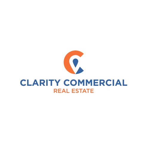 Logo + Brand Guide for Clarity Commercial Real Estate Design by ChioP