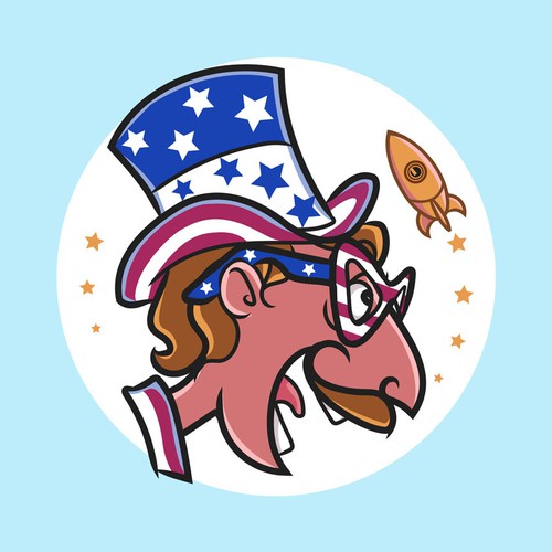 Mascot for Uranus Fudge Factory and General Store Design by Xshand