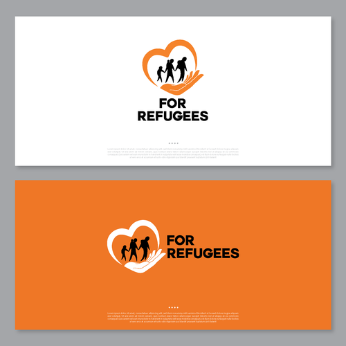 Design a modern new logo for a dynamic refugee charity Design por Sangsaka Studio™