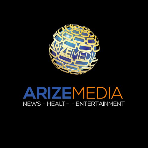 Create an Inspiring, adaptive, versatile logo for Arize Media/Arize News/Arize Health/Arize Fashion Design by ilomorelos