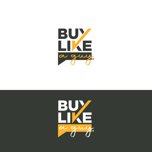 コンペ「Need a logo for my "Buy Like a Guy" brand and podcast」のデザイン by Honyさん 