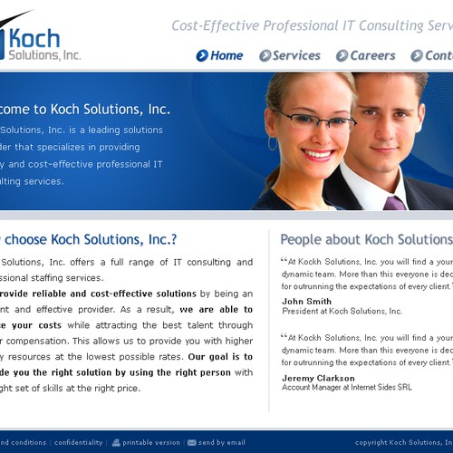 $500.00 Website template (Design only) Design by cnitza