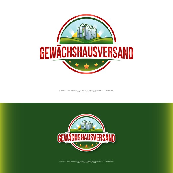 Design by reiffal® titled "GEWÄCHSHAUSVERSAND"