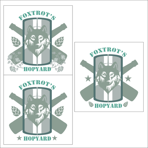 Design a logo for a small Veteran owned Hop Farm  that grows beer hops for local microbreweries. デザイン by itsditoo