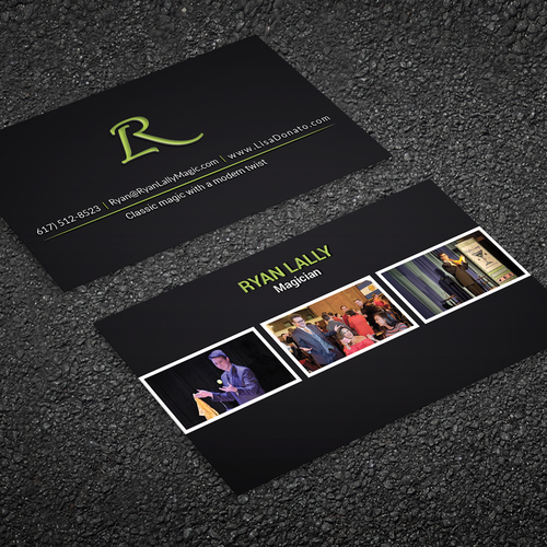 Design a magician's business card Design by Branding_BD