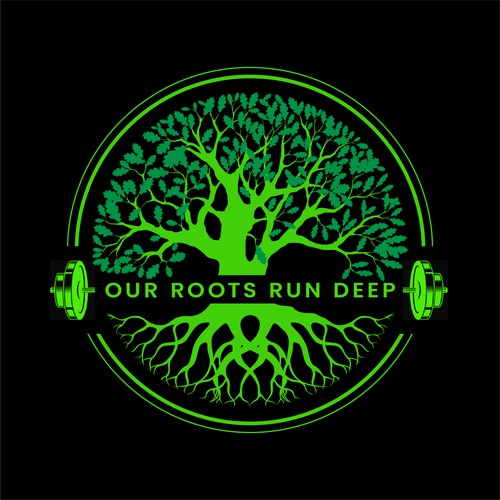 Our Roots Run Deep Illustration Design by PsalmTarah Design