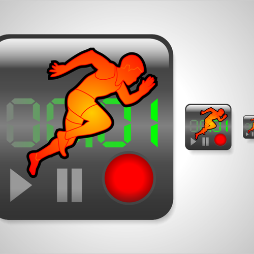 New icon or button design wanted for RaceRecorder Ontwerp door Fernando Factor