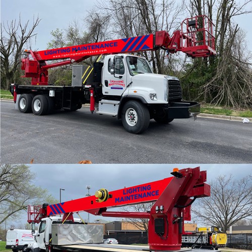 140' Bucket Truck design Design by Kiky Rizki