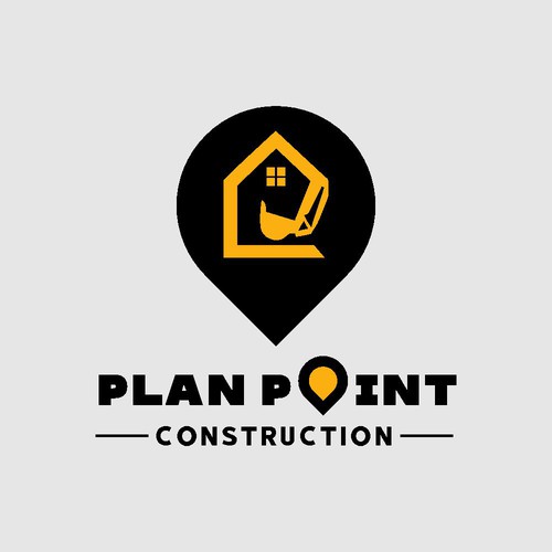 PlanPoint Construction Logo Needs A Remodel Design by DAD-Studio