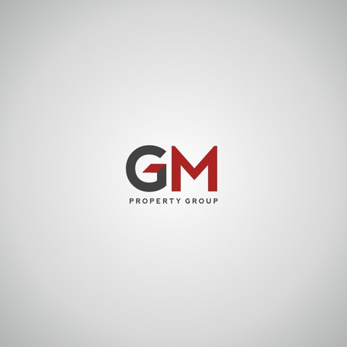 logo for GM Property Group Design by Designdicate™