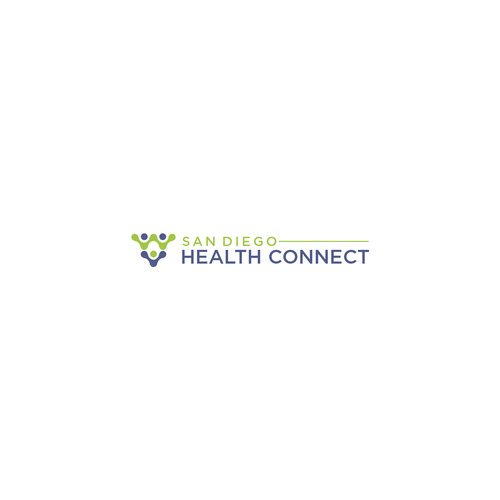 Fresh, friendly logo design for non-profit health information organization in San Diego Design by One Again™