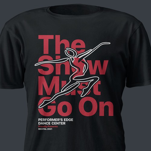 Design Dance Recital T-shirt For the 2021 Show!! Design by killer_meowmeow
