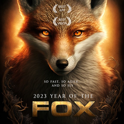 Life360 2023 Year of the Fox Poster Design by SalarSeif