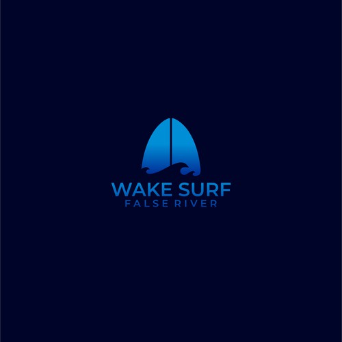 Edgy/sophisticated wake surf logo for a female/male group of wake surfers that embody a luxury life. Nothing predictable Design by Art_guse