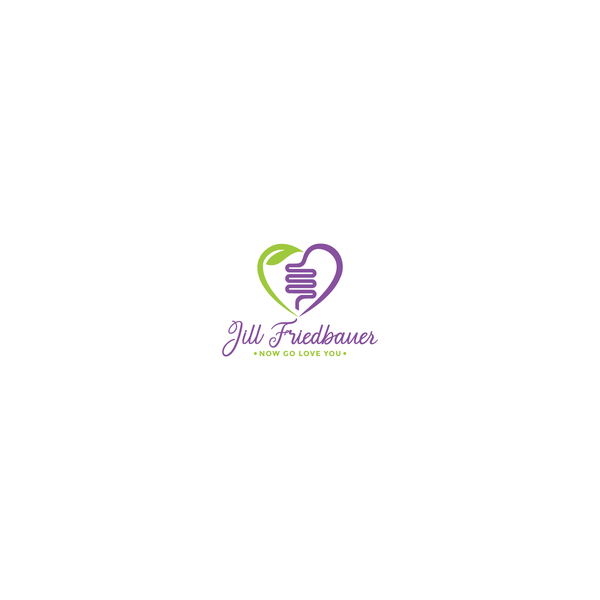 Design by bhee™ titled "Love Health Hut Logo Design for Jill Friedbauer"