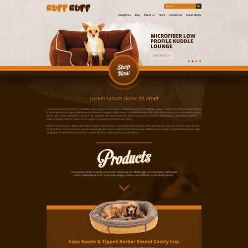 Homepage needed for Doggy Website Design by Ogranak