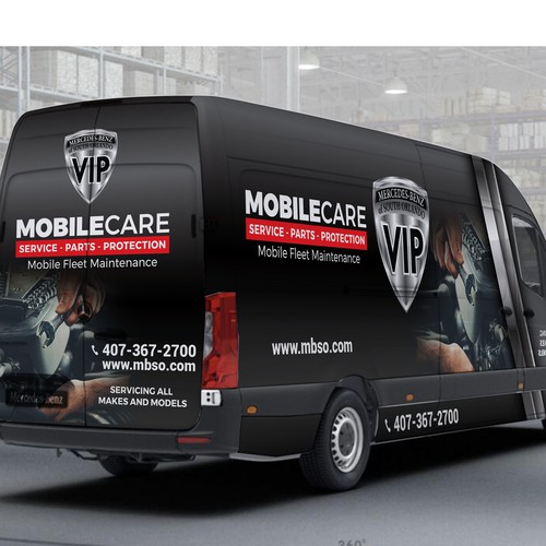 Mobile Service Wrap Design by RicardoRS