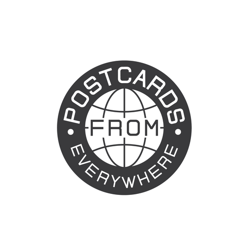 Postcards from Everywhere Logo Design by Branka lvdl