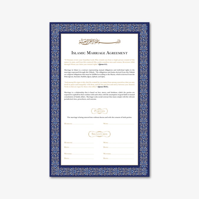Agreement Paper Template
