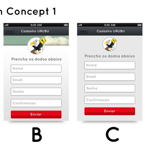 Sistema Urubu (Vulture System) Android Mobile App Design required Design by BobbyLex