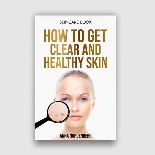 skincare book to help people with unwanted skin issues such as acne .... Design by KS BOY