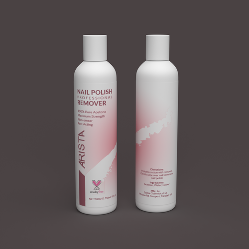 Arista Nail Polish Remover Design by Nag Creative