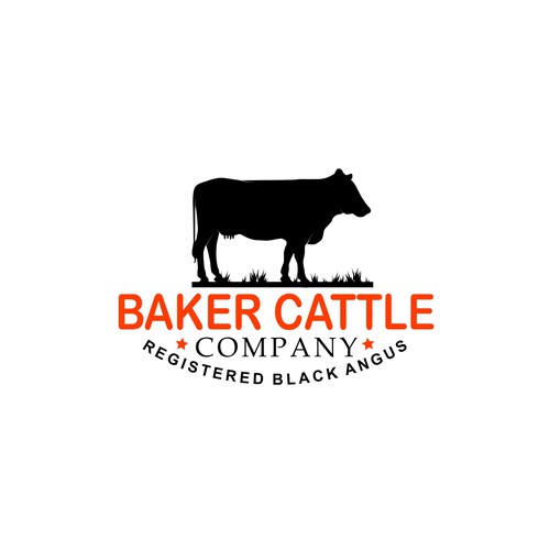 Create a new business logo for Baker Cattle Company | Logo design contest