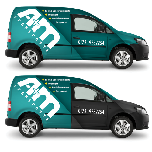 Car, truck or van wrap contest entry by J.F