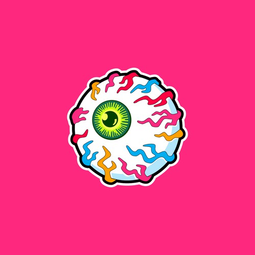 Techno Eyeball Design Design by ffiardi