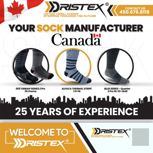 Designs | Socks Made in Canada postcard | Postcard, flyer or print contest