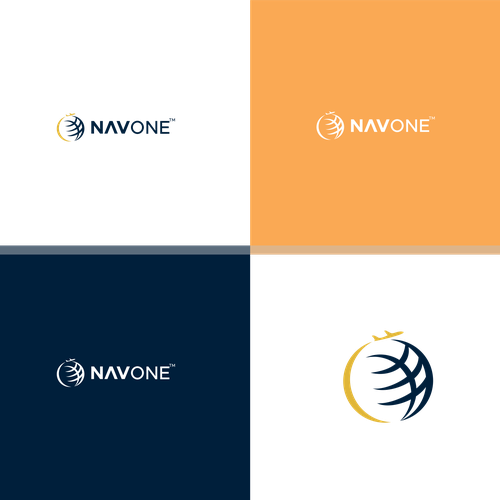 NavOne Logo - Sub Brand of NavPass.aero Design by su-gank