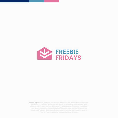 Diseño de Freebie Fridays - Fun Modern Logo that grabs attention! :) de REIFIDE