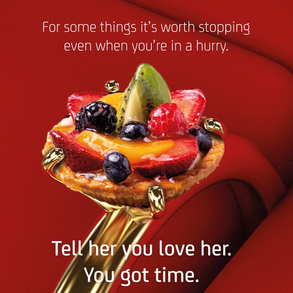 Valentine's Day campaign in Henri Coanda Bucharest Airport