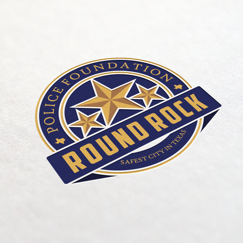 Round Rock Police Foundation Design by rejotakyin