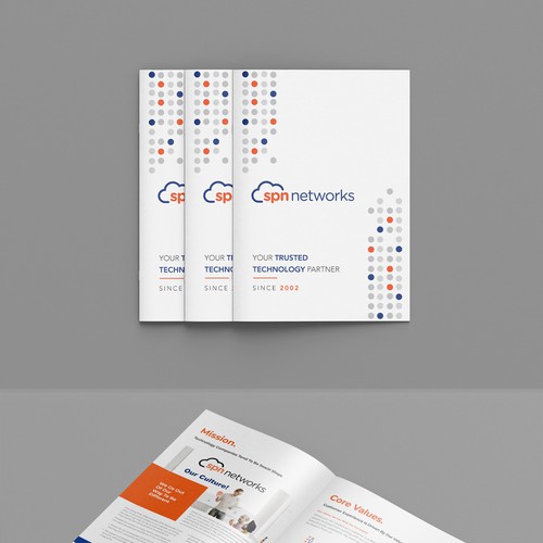 Technology Provider - Company Booklet Brochure Design by Dzhafir