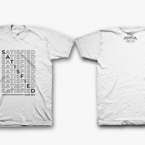 Simple, Text-Only T-Shirt Designs - Multiple Winners! Design by saka.aleksandar