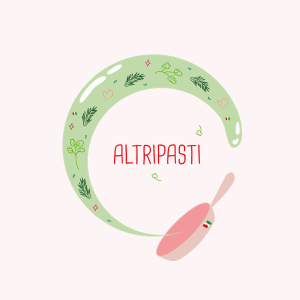 Conception de logo pour Altripasti, association anti-gaspi. 