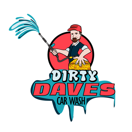 Car Wash Mascot with Logo Réalisé par sručnjak