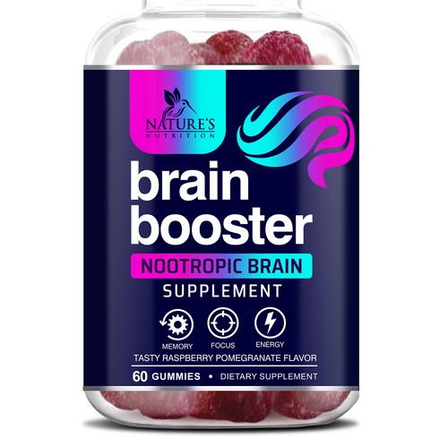 Brain Booster Supplement Design Needed for Nature's Nutrition Design by sapienpack