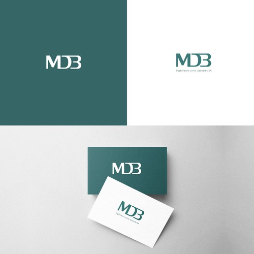 コンペ「Creation of a modern and design logo for a civil engineering office」のデザイン by Mani 90さん 