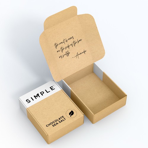 SIMPLE shipping box Design by interaksi